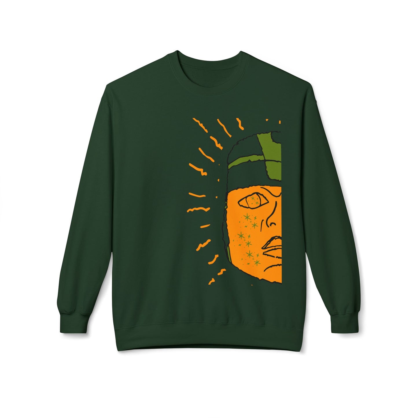Cozy Crewneck Sweatshirt, Unique Gift for Art Lovers, Unisex Fall Fashion Essential, Softstyle Fleece Pullover, Everyday Wear