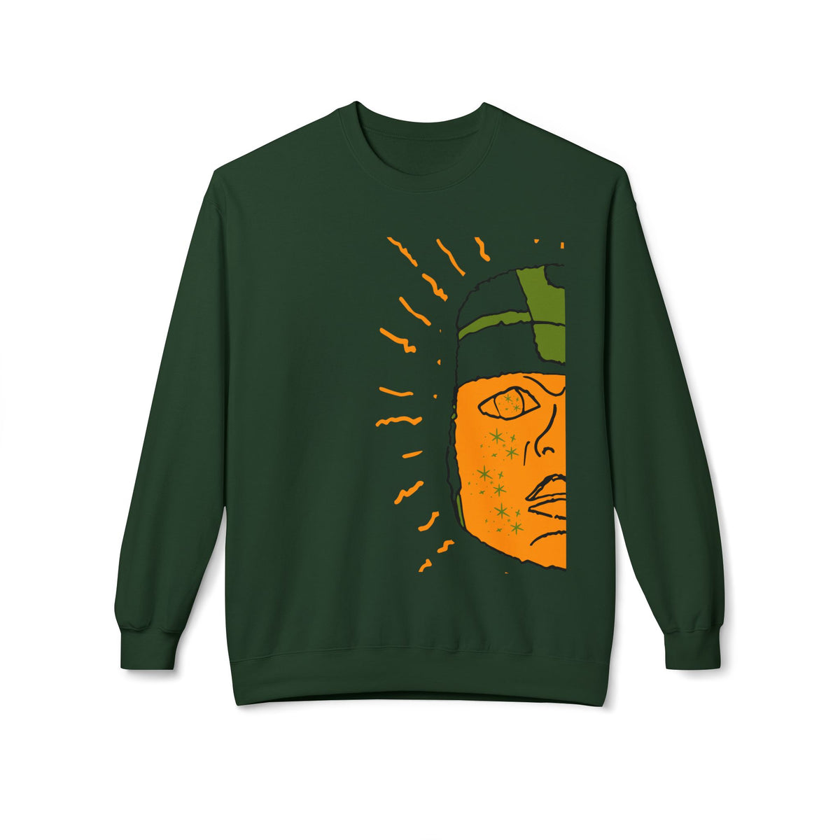 Cozy Crewneck Sweatshirt, Unique Gift for Art Lovers, Unisex Fall Fashion Essential, Softstyle Fleece Pullover, Everyday Wear