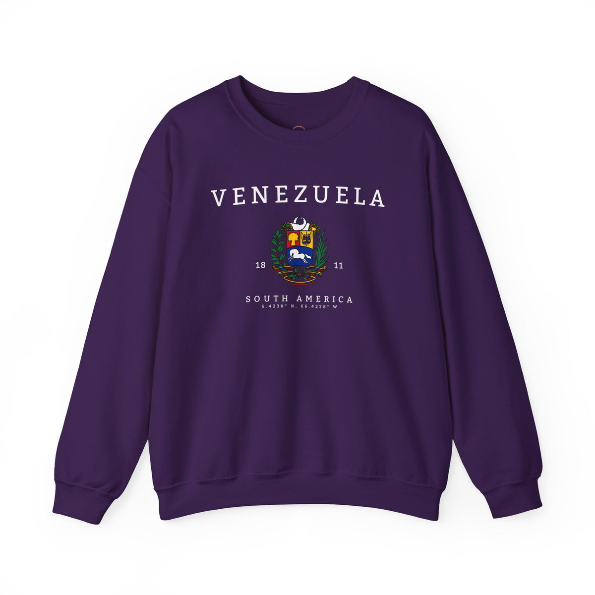 Venezuela Sweatshirt - South American Gift, Unisex Crewneck Jumper, Venezuela
