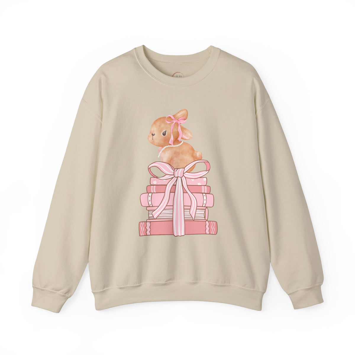 Cat on Books Unisex Sweatshirt, Reading Lover Gift