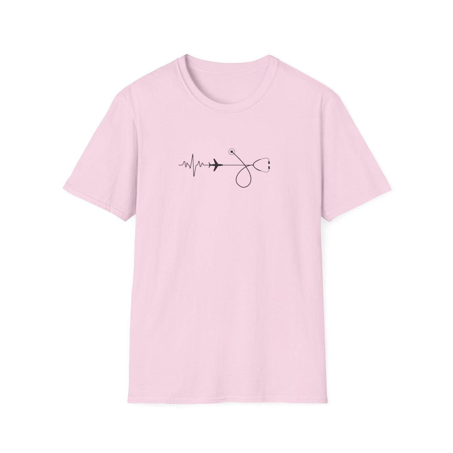 Heartbeats & Healing Unisex T-Shirt, Medical Nurse Doctor Gift