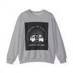 Mountain Adventure Crewneck Sweatshirt - Hiking Apparel, Outdoor Adventure