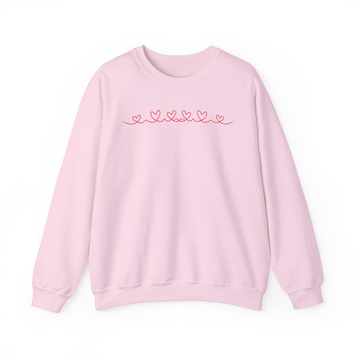 Valentine Heart Sweatshirt, Love Crewneck Jumper, Valentine's Day Gift, Heart