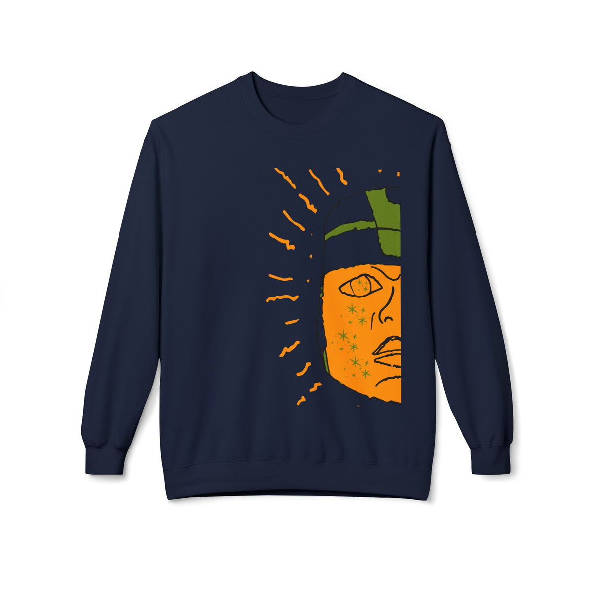 Cozy Crewneck Sweatshirt, Unique Gift for Art Lovers, Unisex Fall Fashion Essential, Softstyle Fleece Pullover, Everyday Wear