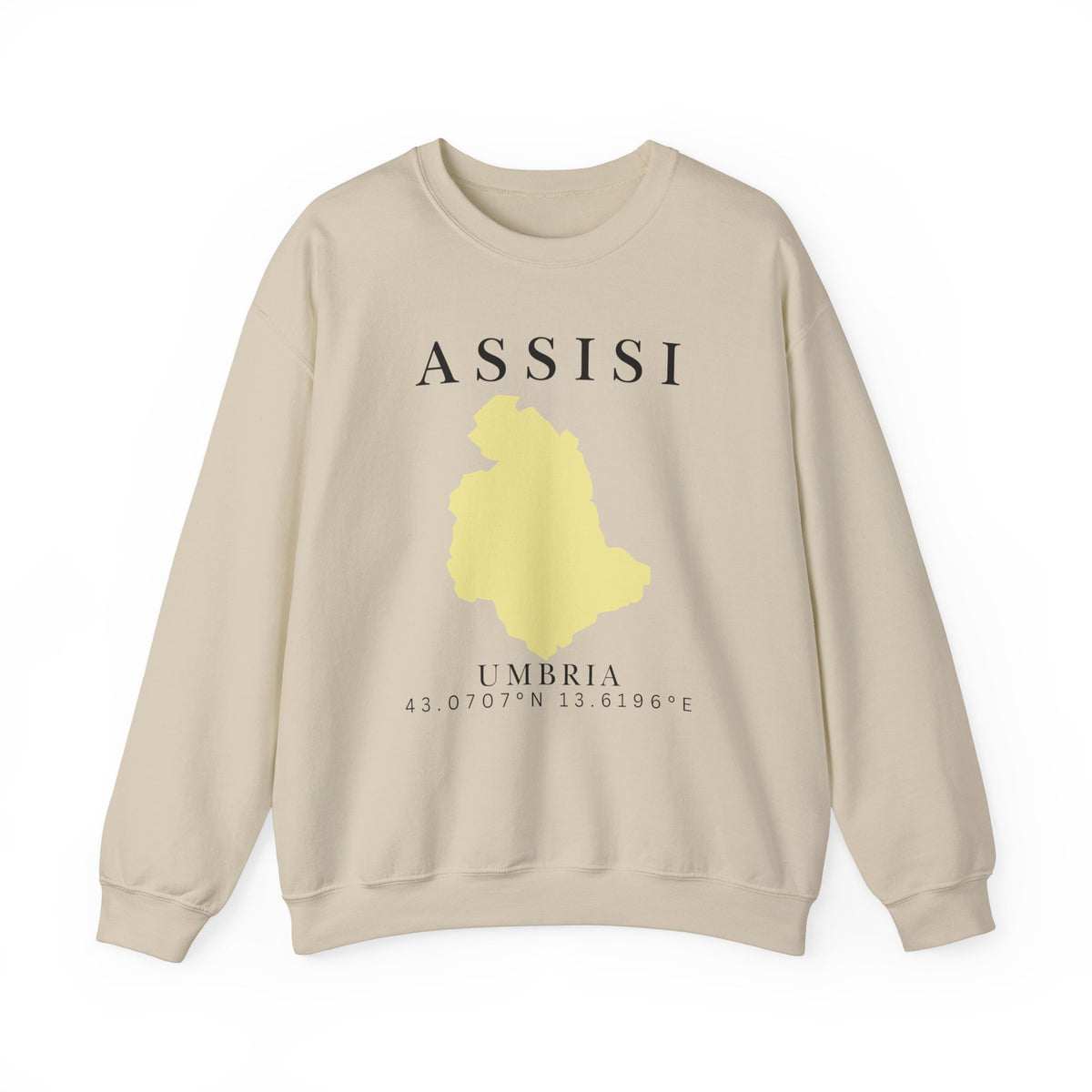 Assisi  Unisex Sweatshirt, Assisi Italy, Assisi Sweater