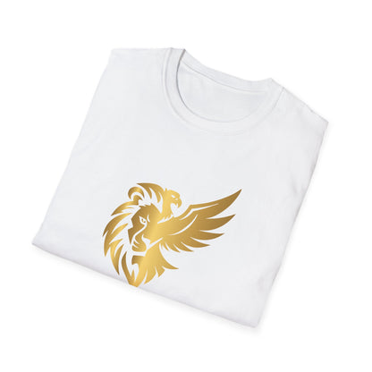 Majestic Lion Wing T-Shirt - Unisex Graphic Tee for Animal Lovers and Adventurers