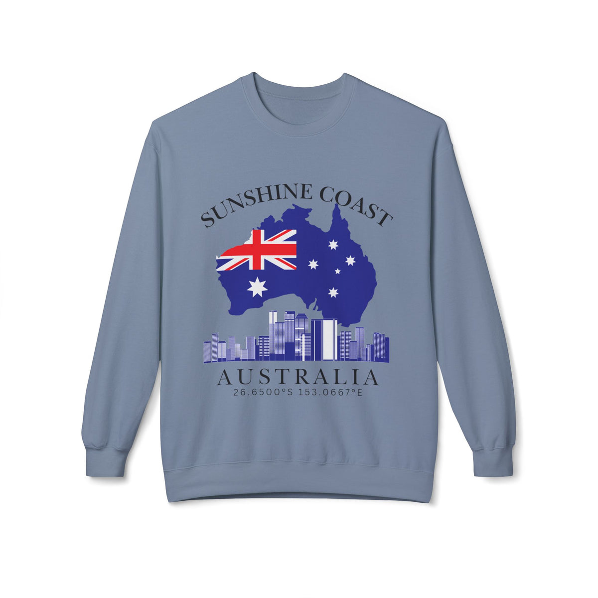 Australia Unisex Midweight Softstyle Fleece Crewneck Sweatshirt