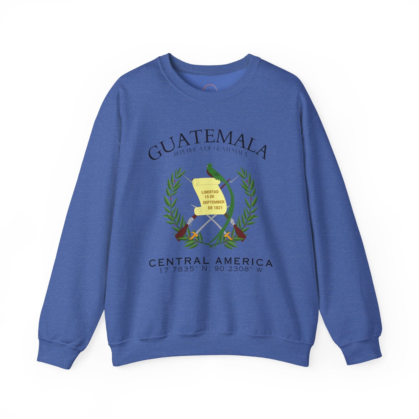 Guatemala Crewneck Sweatshirt - Central America Comfortable Unisex Sweatshirt