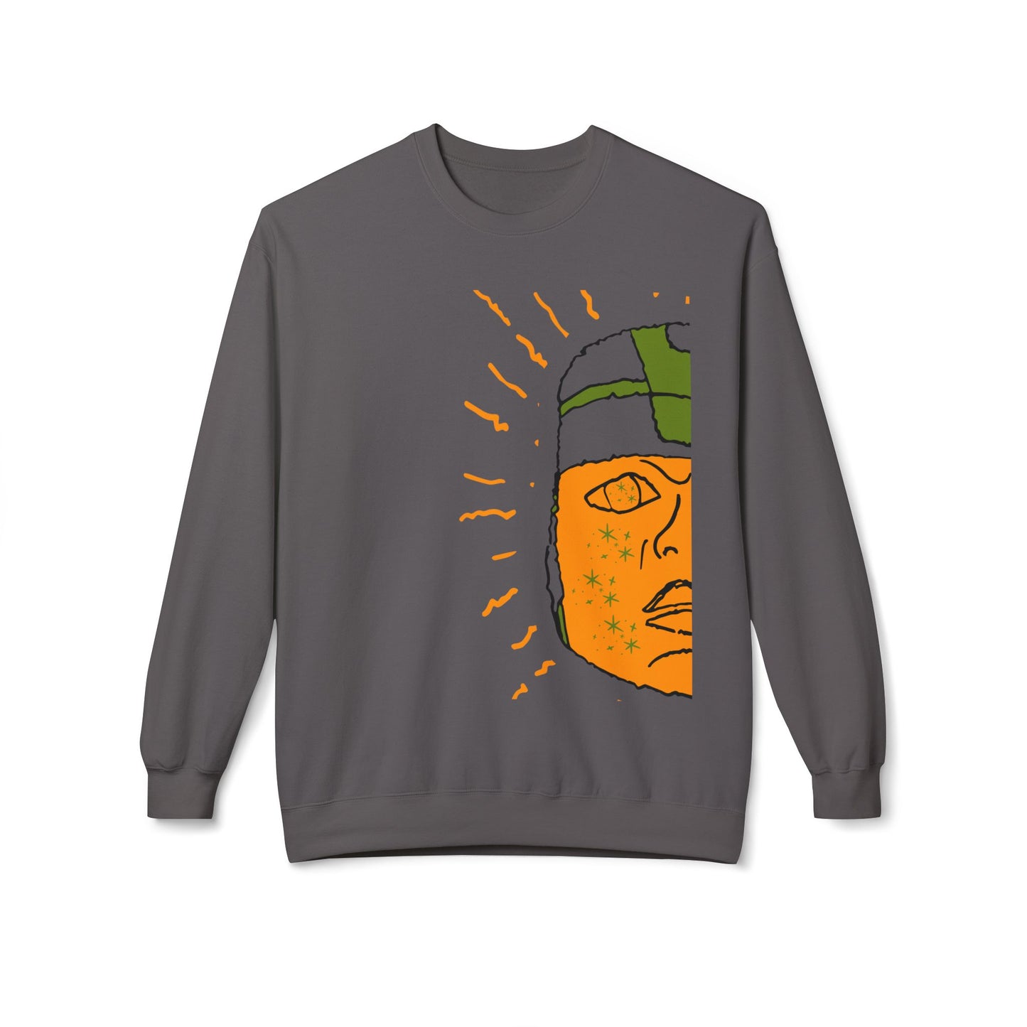 Cozy Crewneck Sweatshirt, Unique Gift for Art Lovers, Unisex Fall Fashion Essential, Softstyle Fleece Pullover, Everyday Wear
