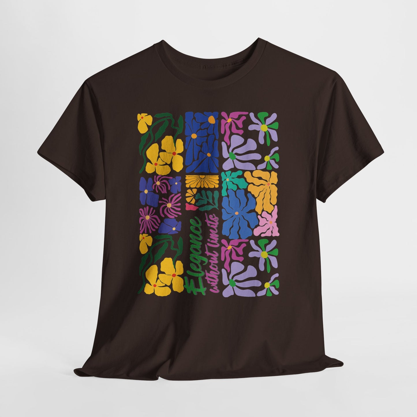 Elegance without limits T Shirt, Tropical Flowers T Shirt