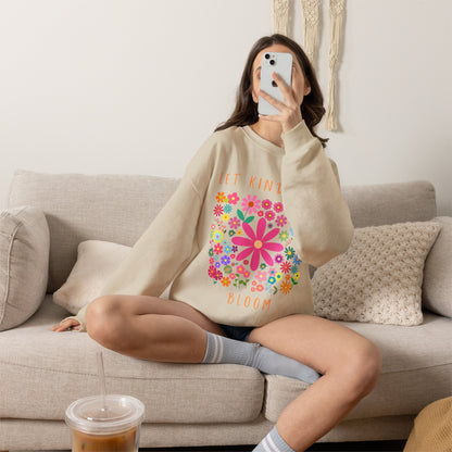 Let Kindness Bloom Crewneck Sweatshirt