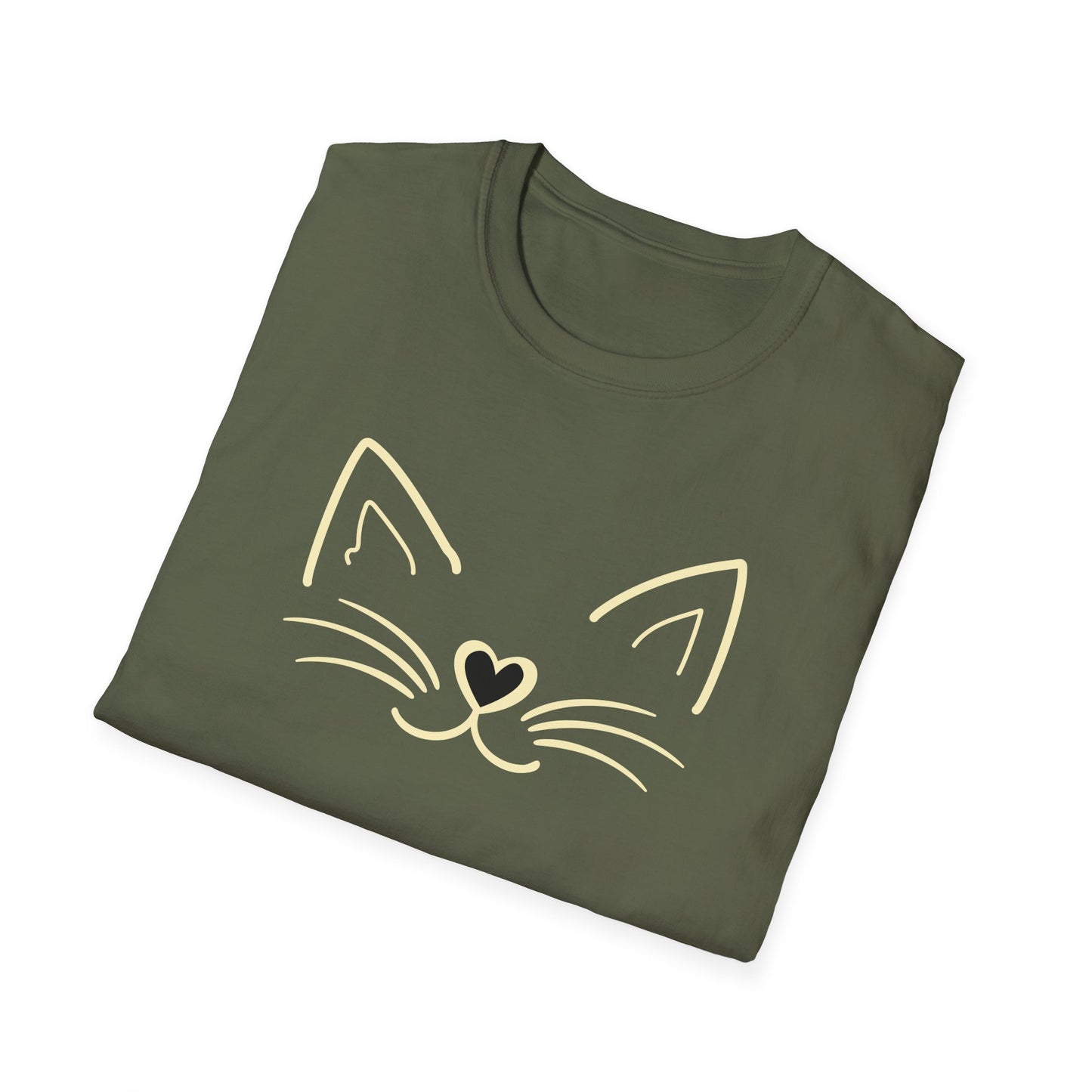 Cat Lover Unisex T-Shirt, Cat Shirt, Animal Lover Tee, Pet Owner Gift, Cat Mom Dad Shirt, Cute Kitty Tee