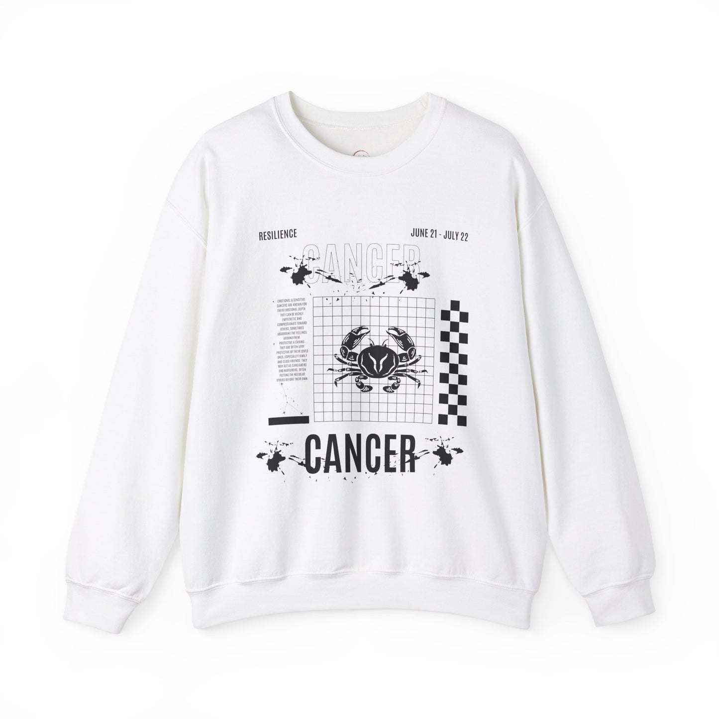 Cancer Zodiac Sweatshirt, Horoscope Unisex Jumper, Astrology Sign Clothing,