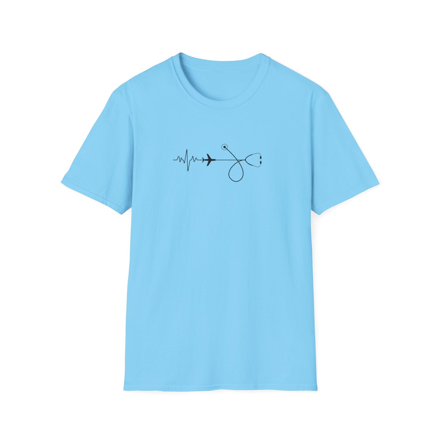 Heartbeats & Healing Unisex T-Shirt, Medical Nurse Doctor Gift