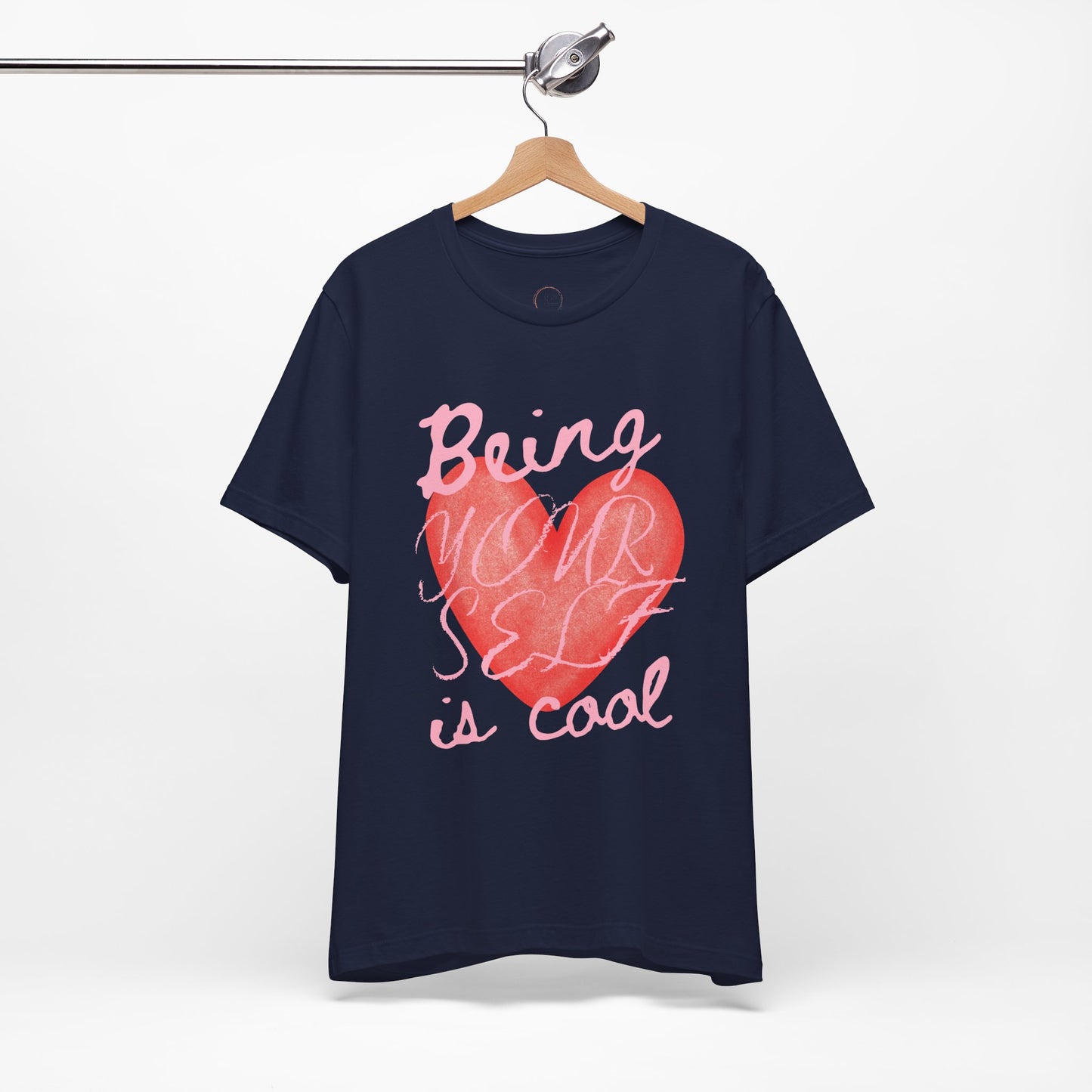 Being Yourself Is Cool Heart Tee