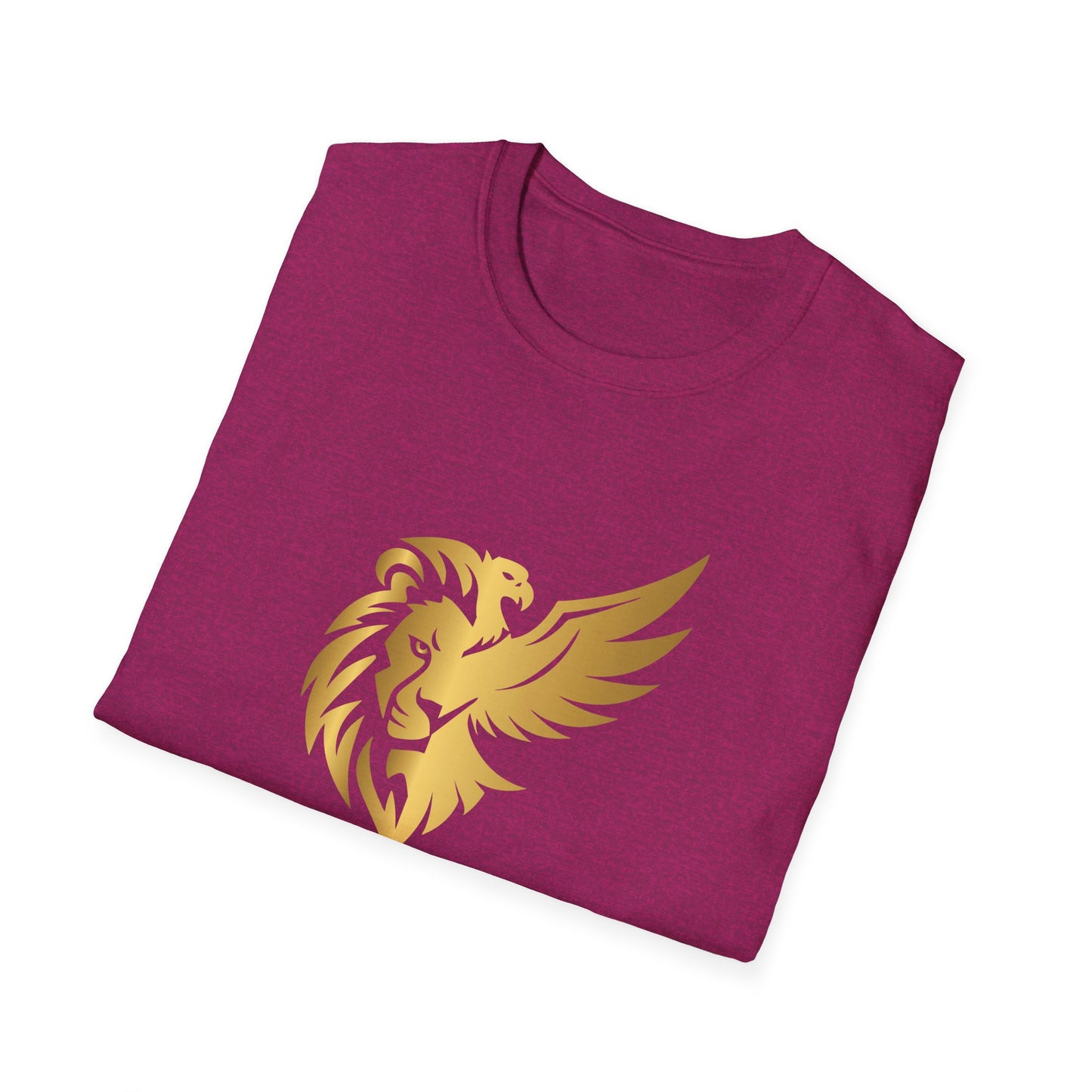 Majestic Lion Wing T-Shirt - Unisex Graphic Tee for Animal Lovers and Adventurers