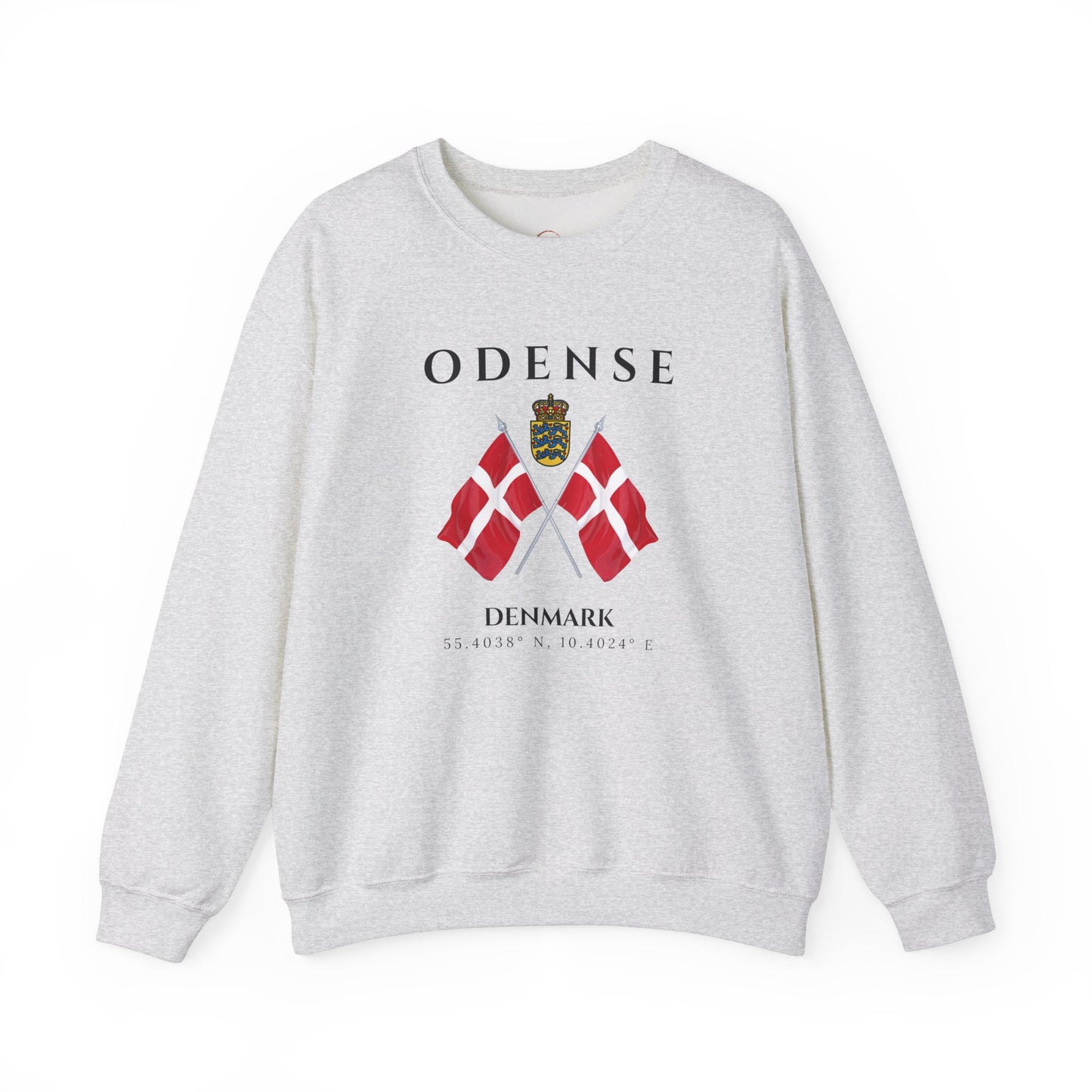 Odense Sweatshirt, Unisex Sweater, Scandinavian, Denmark, gift, Nordic Style, Odense Denmark,