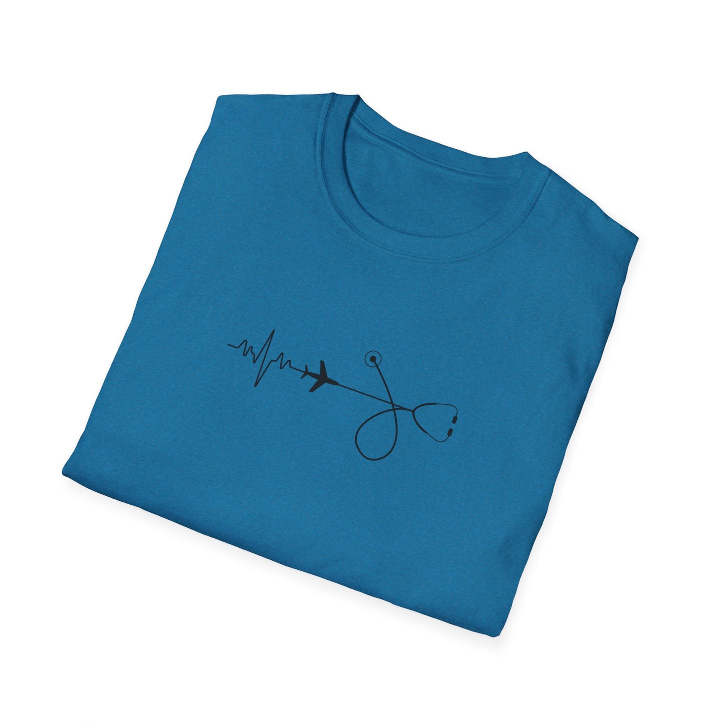 Heartbeats & Healing Unisex T-Shirt, Medical Nurse Doctor Gift