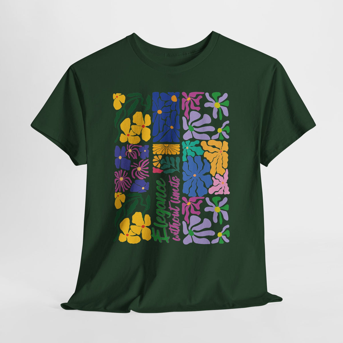 Elegance without limits T Shirt, Tropical Flowers T Shirt