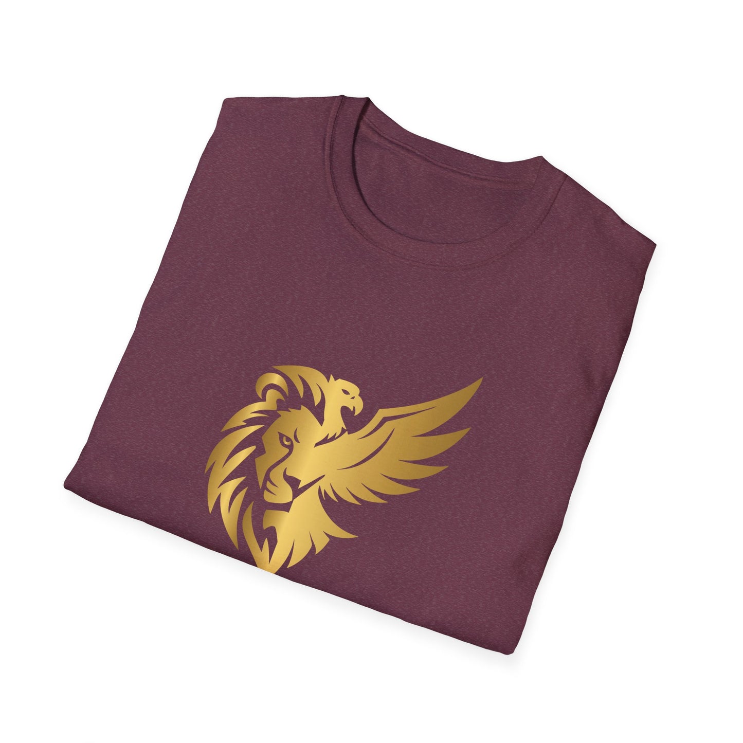 Majestic Lion Wing T-Shirt - Unisex Graphic Tee for Animal Lovers and Adventurers