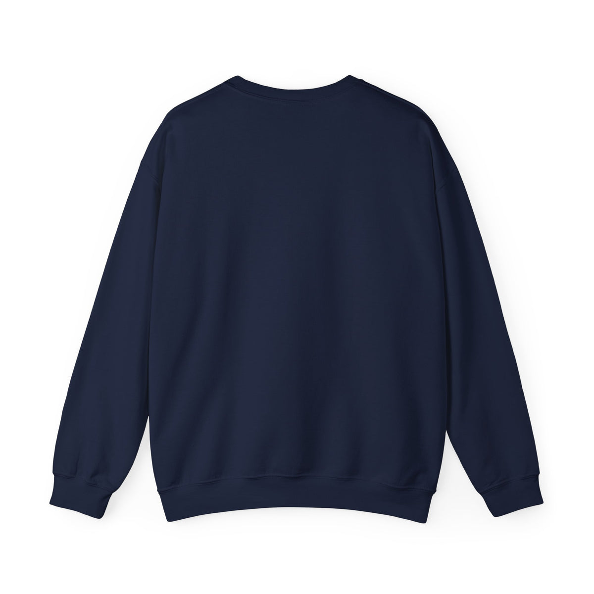 Crewneck Sweatshirt with Vintage Crest Emblem — Classic Preppy Logo Pullover