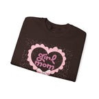 Girl Mom Sweatshirt, Motherhood Gift, Mom Life Apparel, Crewneck Jumper,