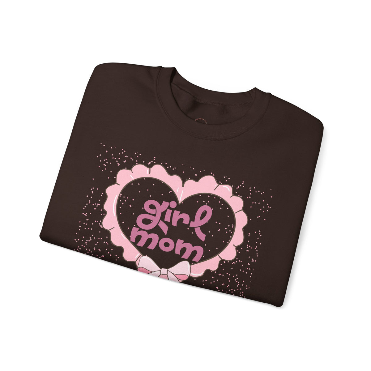 Girl Mom Sweatshirt, Motherhood Gift, Mom Life Apparel, Crewneck Jumper,
