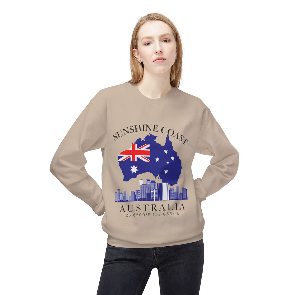 Australia Unisex Midweight Softstyle Fleece Crewneck Sweatshirt