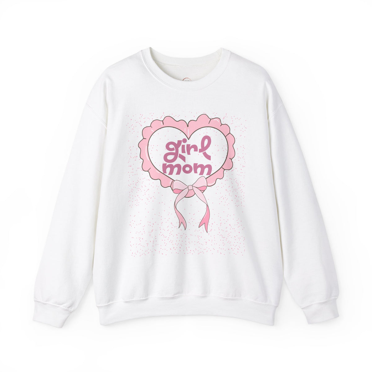 Girl Mom Sweatshirt, Motherhood Gift, Mom Life Apparel, Crewneck Jumper,