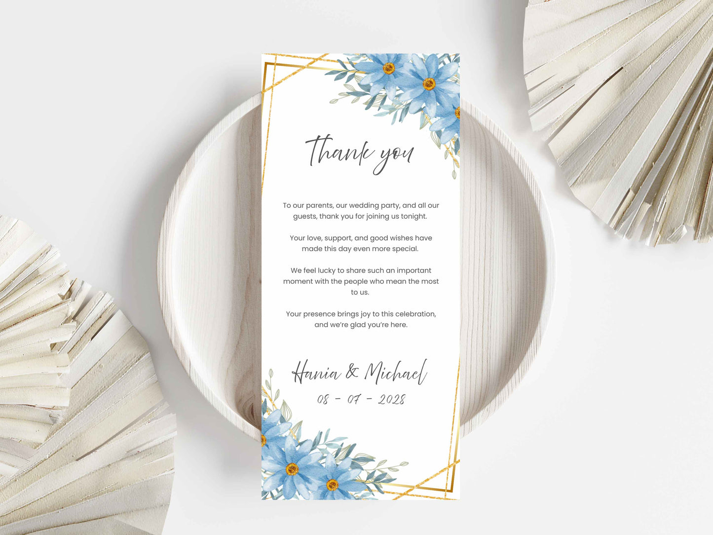 Wedding Invitation Bundle, RSVP, Thank You Card, Table Card, Menu Card, Reception Card, Details Card. WI234