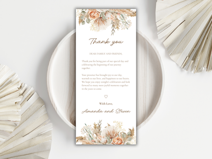 Wedding Invitation Bundle, RSVP, Thank You Card, Table Card, Menu Card, Reception Card, Details Card. Wedding Bottle Label. WI276