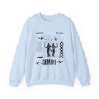 Gemini Zodiac Unisex Sweatshirt, Astrology Crewneck Jumper, Horoscope Pullover