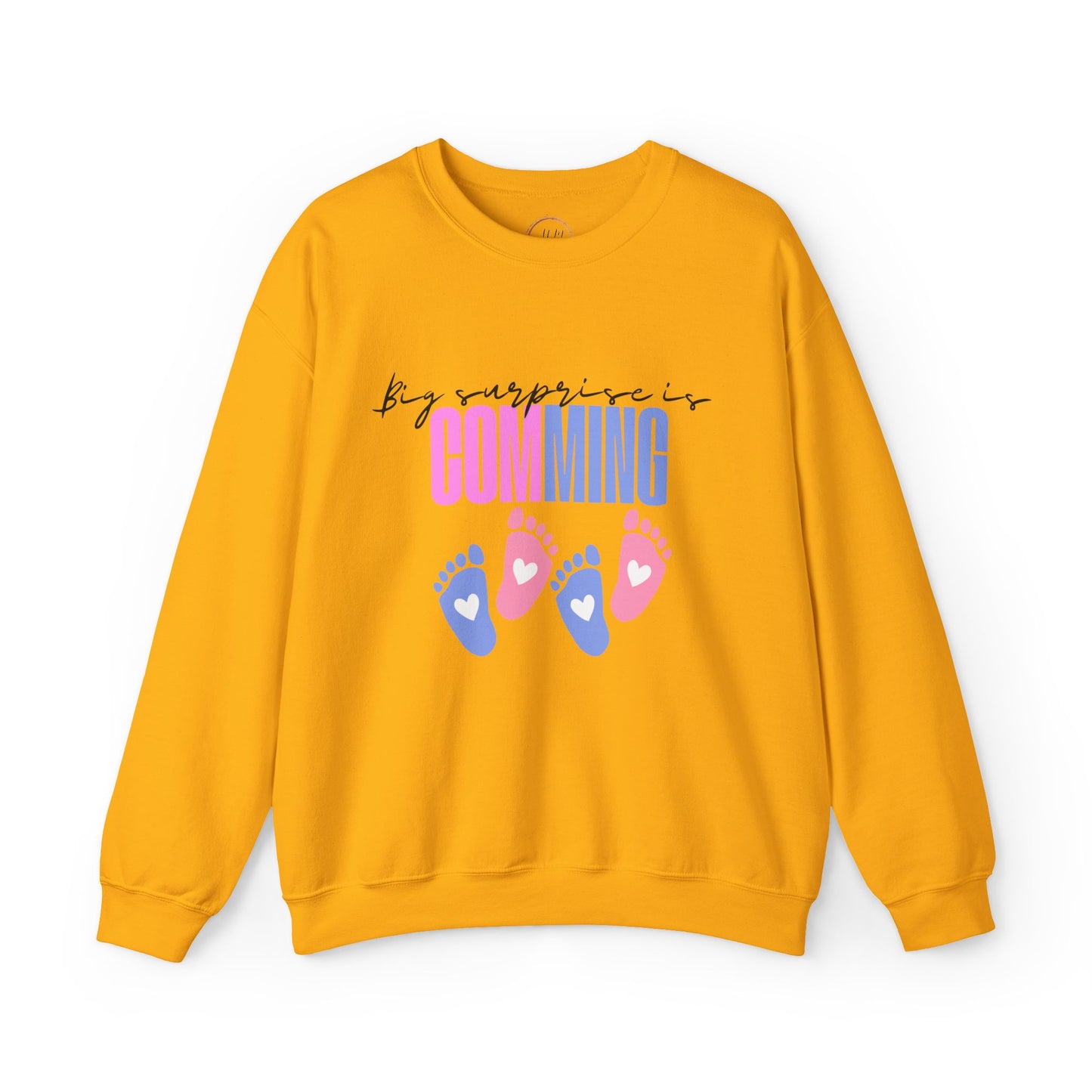 Pregnancy Announcement Sweatshirt: Unisex, Heavy blend,