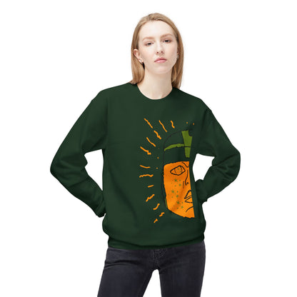 Cozy Crewneck Sweatshirt, Unique Gift for Art Lovers, Unisex Fall Fashion Essential, Softstyle Fleece Pullover, Everyday Wear