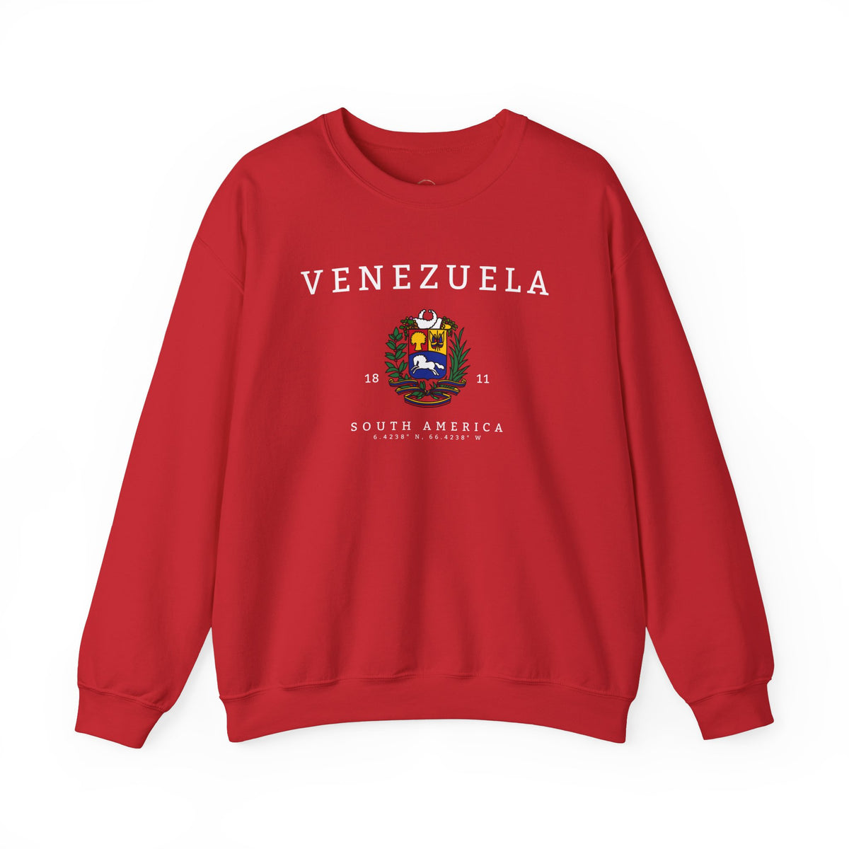 Venezuela Sweatshirt - South American Gift, Unisex Crewneck Jumper, Venezuela