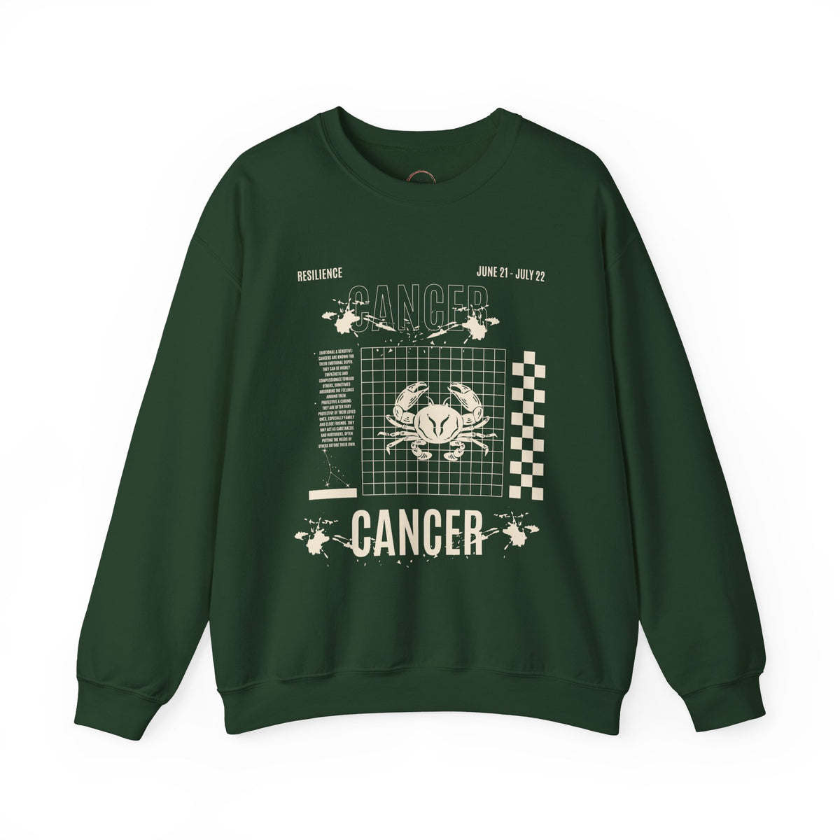 Cancer Zodiac Sweatshirt, Horoscope Unisex Jumper, Astrology Sign Clothing,