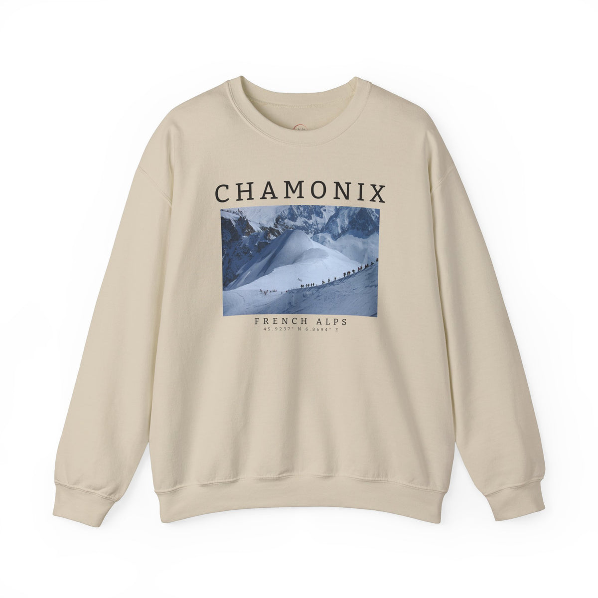 Chamonix Sweatshirt, Chamonix Sweater, Alpine Style Sweatshirt, Ski Sweatshirt Unisex