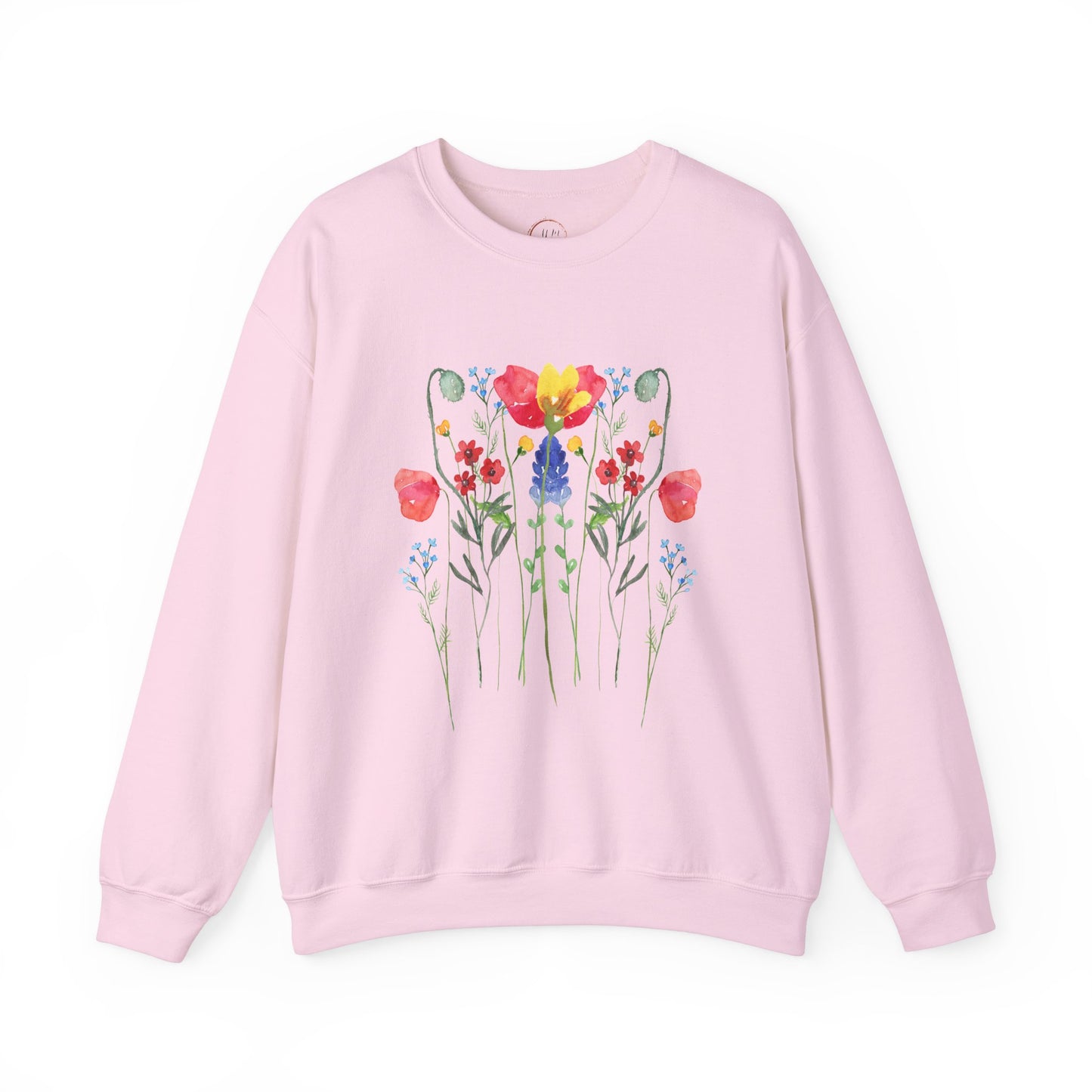 Wild Flowers Unisex Crewneck Sweatshirt