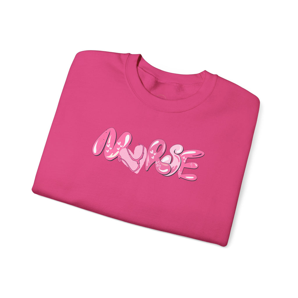 Nurse Heavy Blend Crewneck Sweatshirt - A1 Majestic