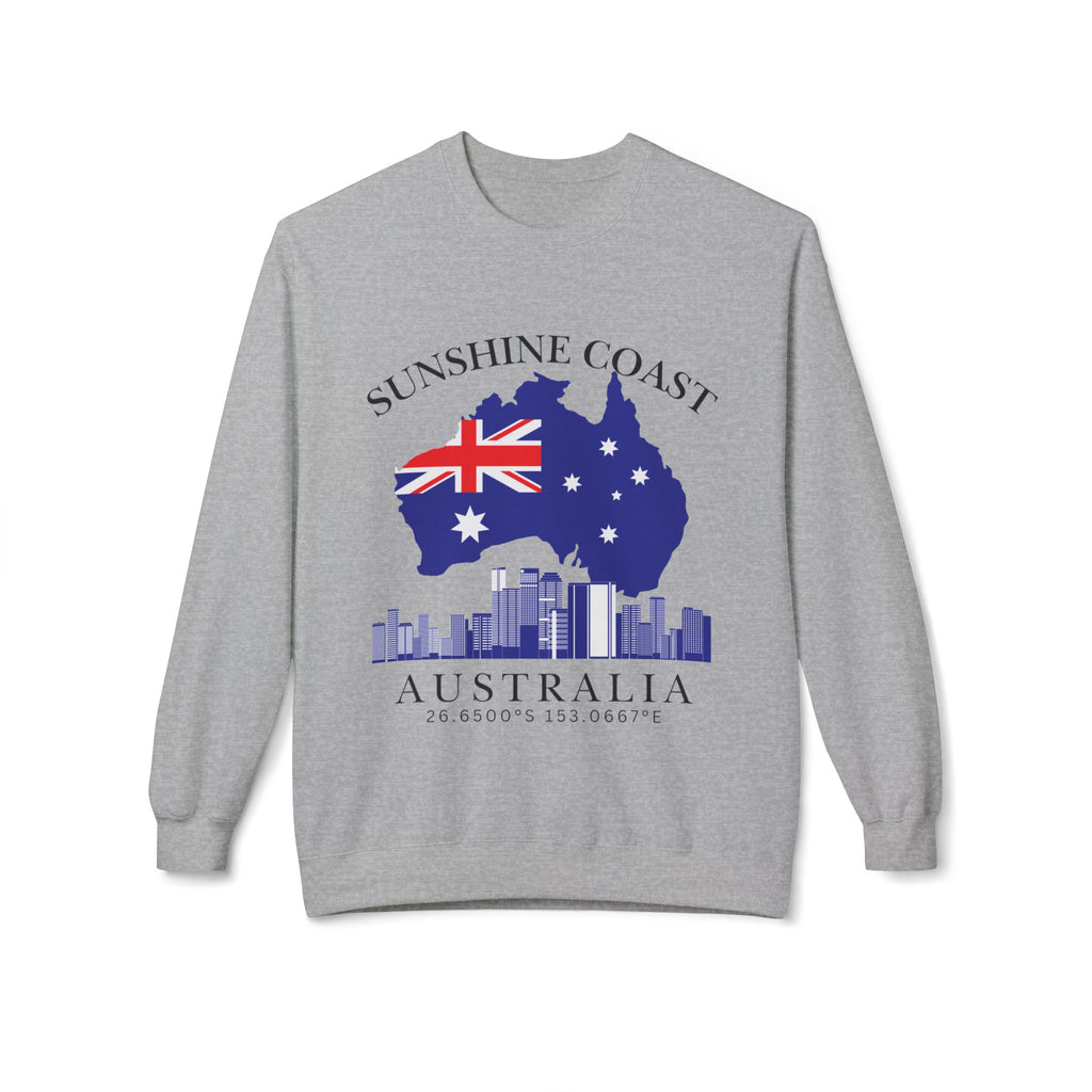 Australia Unisex Midweight Softstyle Fleece Crewneck Sweatshirt