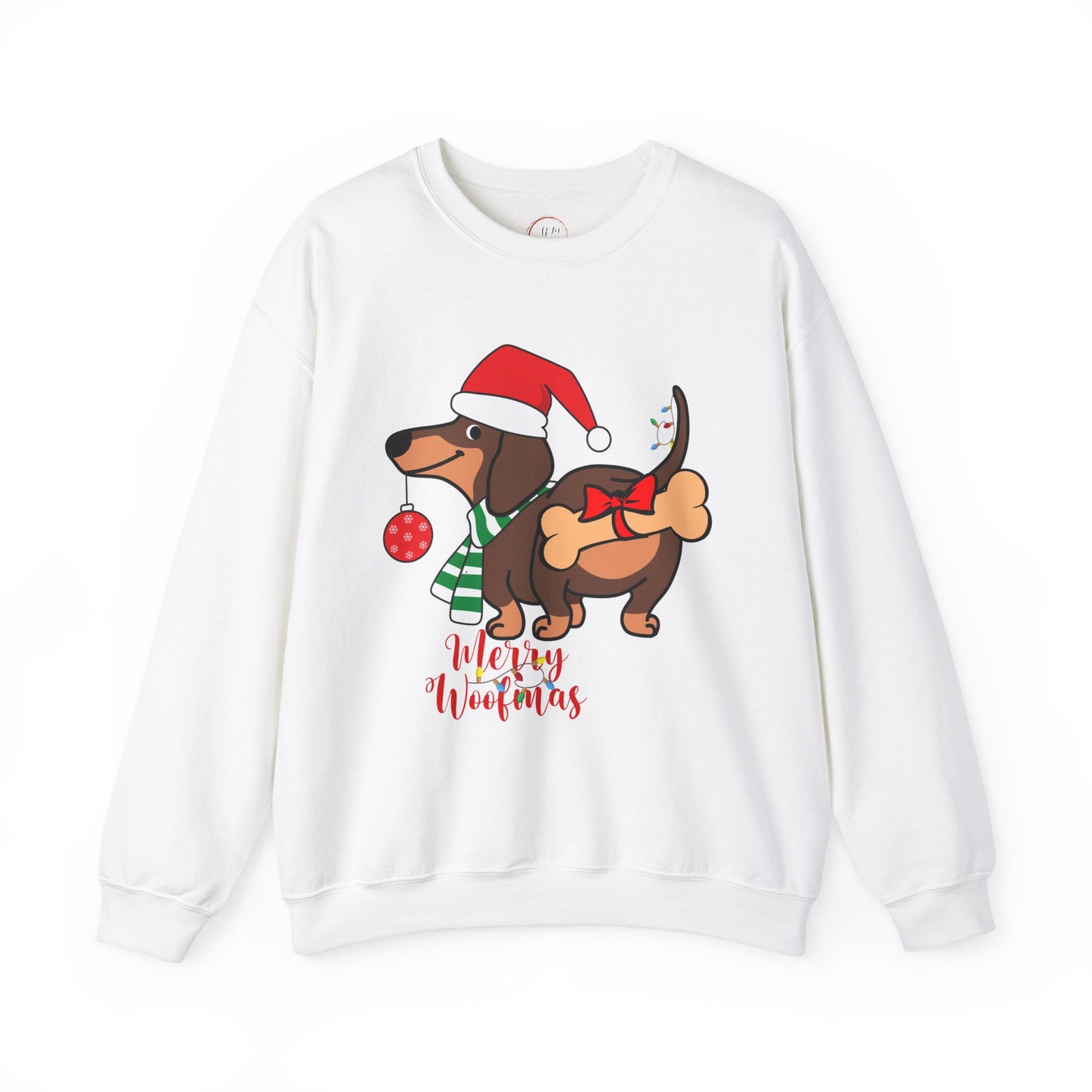 Christmas Dog Crewneck Sweatshirt