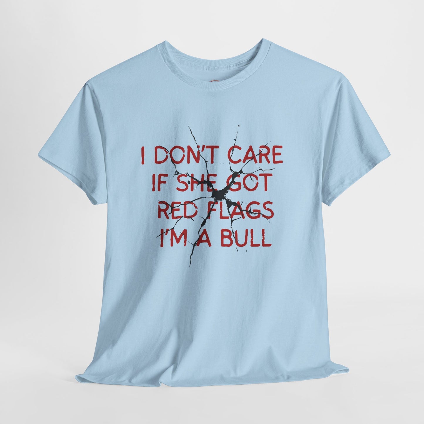 I don't care red flags t shirt men