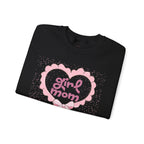 Girl Mom Sweatshirt, Motherhood Gift, Mom Life Apparel, Crewneck Jumper,