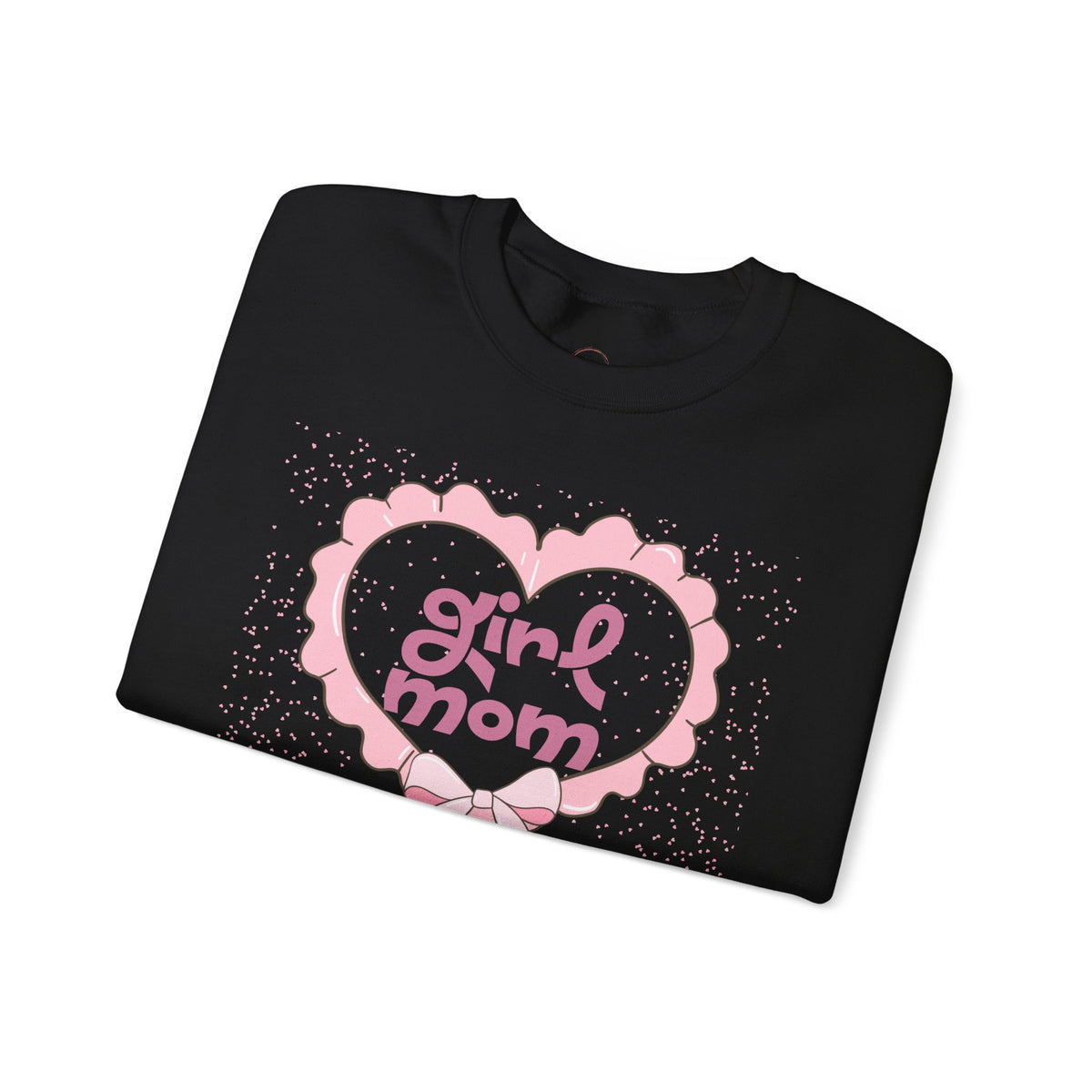 Girl Mom Sweatshirt, Motherhood Gift, Mom Life Apparel, Crewneck Jumper,