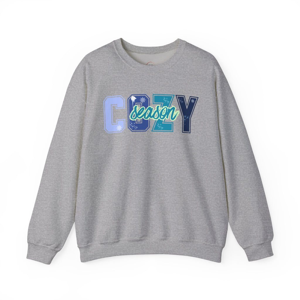 Cozy Season Sweatshirt, Fall Comfort Crewneck Pullover, Autumn Sweater, Unisex