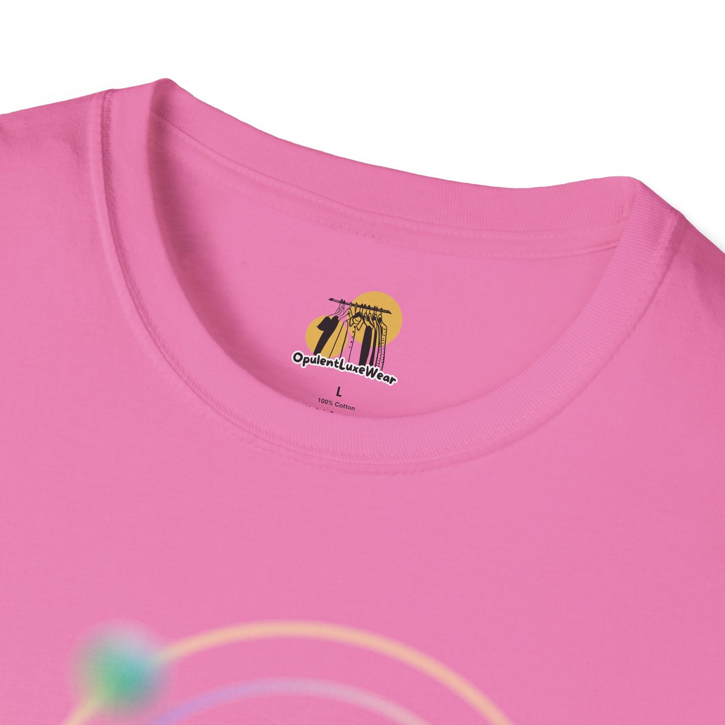 Gradient Hand-Illustration Unisex T-Shirt, Soft T-Shirt, Casual Wear, Trendy Top, Gift for Friends, Graphic Tee