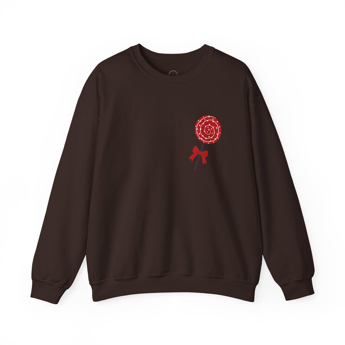 Valentine's Day Sweet Candy Sweatshirt, Pink Red Cute Unisex Crewneck Jumper,