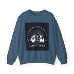 Mountain Adventure Crewneck Sweatshirt - Hiking Apparel, Outdoor Adventure