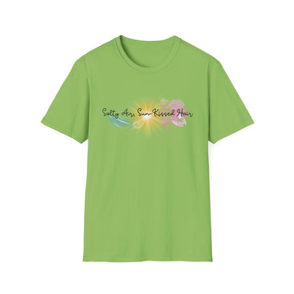 Beach Vibes T-Shirt - Salty Air, Sun Kissed Hair Tee - Summer Outfit - Gift for Ocean Lovers