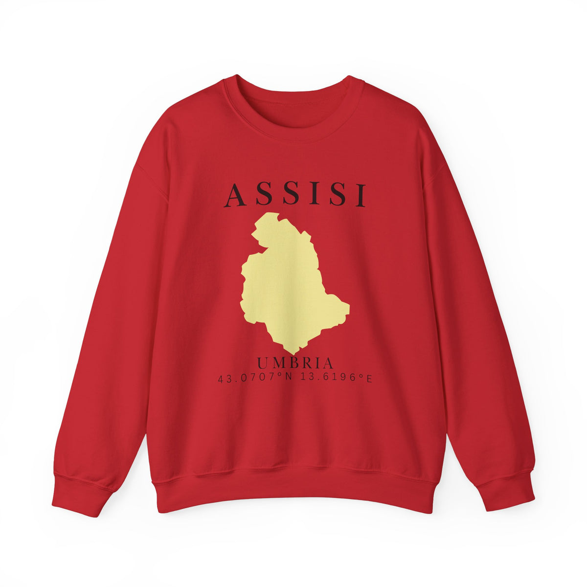 Assisi  Unisex Sweatshirt, Assisi Italy, Assisi Sweater